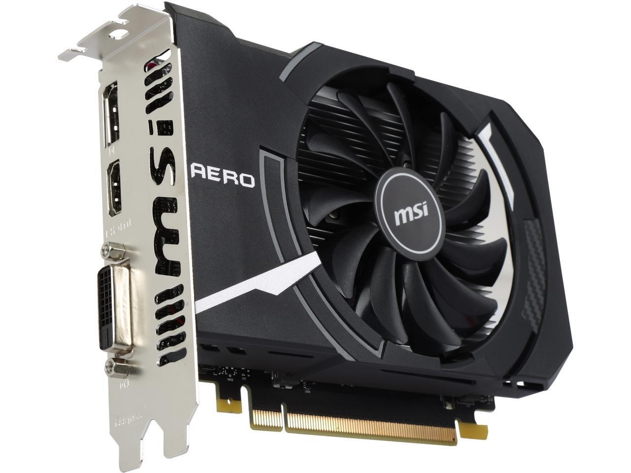 MSI GeForce GTX 1050 2GB AERO ITX OC - 参数与细节图 - 比一比美国: 北美电脑与电子爱好者中文社区