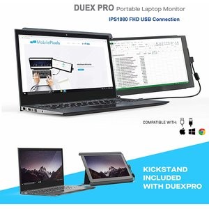 Mobile Pixels Duex Pro 便携式笔记本辅助屏 带推拉模块