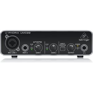 Behringer U-Phoria UMC22 USB 声卡 - 折扣情报 - 比一比美国: 北美电脑与电子爱好者中文社区
