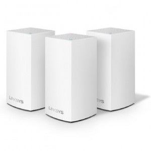 Linksys Velop Mesh路由 全屋WiFi系统 (3个, 白色)