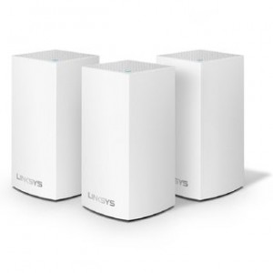 Linksys Velop Mesh路由 全屋WiFi系统 (3个, 白色)