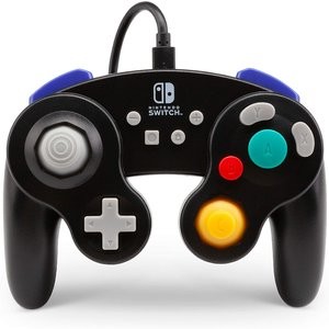 PowerA GameCube 复刻手柄 黑色款