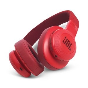 限今天：JBL E55BT 蓝牙无线耳机 红色款