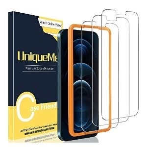 UniqueMe iPhone 12 Pro 专用钢化保护膜 3片装