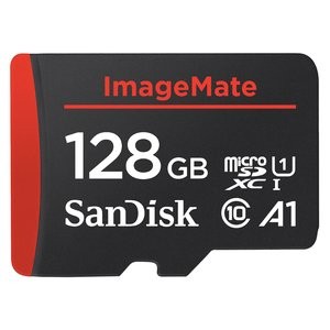 SanDisk 128GB ImageMate microSDXC C10, U1, A1 存储卡