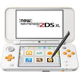 New Nintendo 2DS XL 白+橙色 官翻版