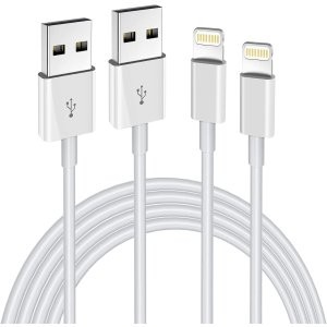 白菜价：Hi-Mobiler iPhone Lightning MFi认证 数据线 6ft 2条装