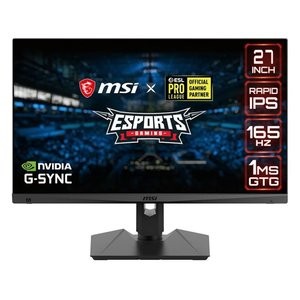 新品上市：MSI MAG274QRF 2K Rapid-IPS 165Hz 1ms 电竞显示器