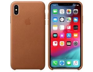 Apple iPhone X & XS Max 官方皮革保护壳