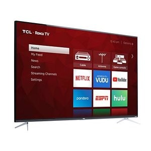 TCL 65S423 65吋 4K HDR Roku 智能电视