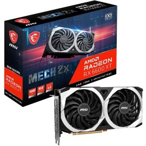 史低价：MSI RX 6600 XT Mech 2X 8G OC 显卡