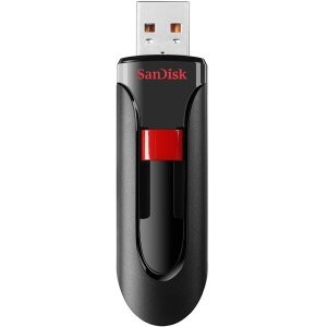 SanDisk Cruzer 16GB USB 2.0 闪存盘 (黑色)