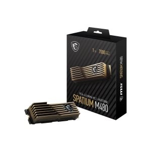 史低价：MSI SPATIUM M480 Heatsink M.2 2280 1TB PCIe4.0 x4 固态硬盘