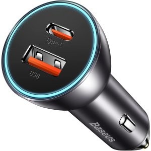 Baseus 60W PD&QC 车载充电器 $10.07