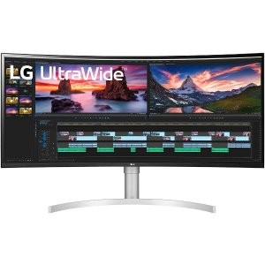 LG 38BN95C-W 38" 21:9 3840 x 1600 144 Hz Nano IPS 曲面显示器