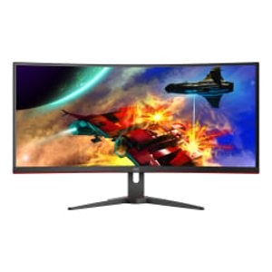 AOC 34" 21:9 1080P 75Hz FreeSync 1500R 曲面显示器