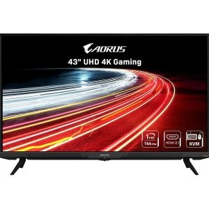 史低价：AORUS FV43U 43" QLED 4K 144Hz 1ms Type-C 显示器