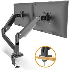 Metiya 可调节显示器支架 双屏32" 单臂17.6lbs