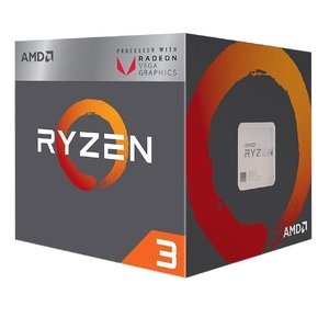 AMD Ryzen 3 2200G 4核 处理器 搭载Vega 8核显