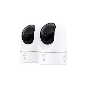 eufy P24 2K 360° 室内云台摄像头 2个装