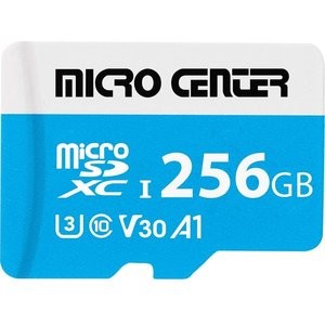 Micro Center Premium 256GB microSDXC存储卡 C10 A1 U3 V30