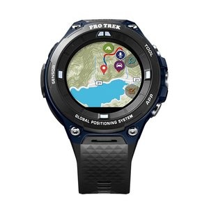 Casio Pro Trek 男士户外运动GPS手表 靛蓝