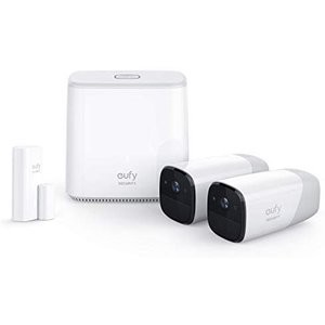 eufyCam 1080p 2个摄像头 无线监控系统 + 门窗感应器