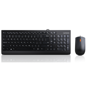 Lenovo 300 USB 键鼠套装 经典薄膜 短键程设计
