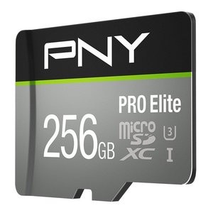 PNY 256GB PRO Elite Class 10 U3 microSD 闪存卡