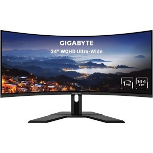 Gigabyte G34WQC 34" 21:9 VA 2K 144Hz 电竞显示器