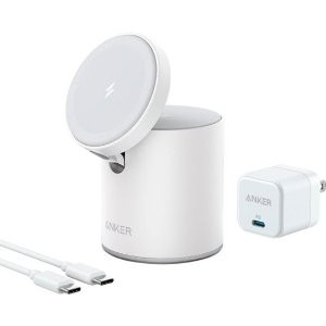 Anker 623 MagGo 2合1 磁吸无线充电底座 + 20W PD头