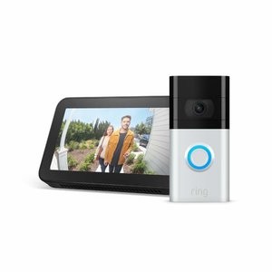 Ring 新款 Video Doorbell 3  智能门铃 + Echo Show 5