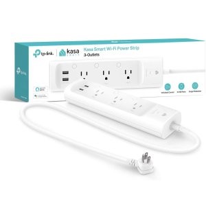 Kasa KP303 智能排插 3口独立控制 浪涌保护 2USB充电口