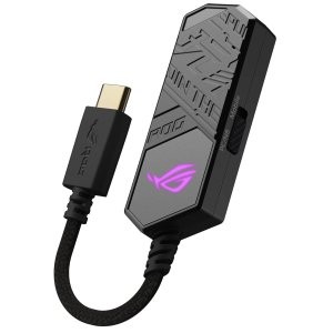 华硕 ASUS ROG Clavis USB-C转3.5mm 游戏功放DAC