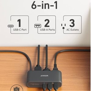 Anker USB-C 3插口 30W 充电器