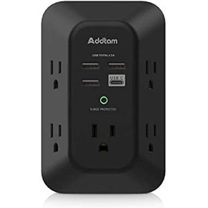 Mifaso 插座扩展 5x插口 2xUSB-A 1xUSB-C