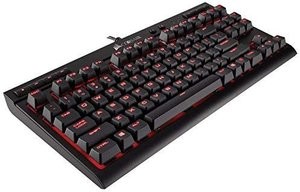 Corsair K63 Cherry MX红轴 红色背光 机械键盘