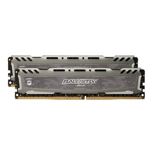 Ballistix Sport LT 16GB(8GBx2) DDR4 2666 台式机内存