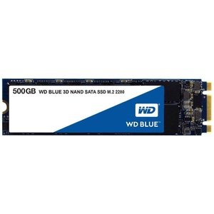 WD Blue 3D NAND M.2 2280 500GB 内置固态硬盘