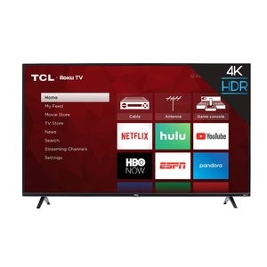 TCL 43吋 4K UHD LED Roku 智能电视 43S425