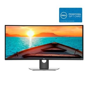 Dell U3419W 34" 21:9 2K USB-C 曲面显示器 + $200 Dell GC