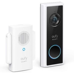 限今天：eufy Security 1080p 智能可视门铃 + 警铃 套装