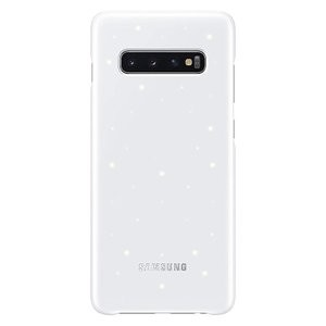 Samsung Galaxy S10+ LED 官方手机背壳 白色