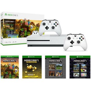 Xbox One S 1TB 我的世界套装 + 额外无线手柄