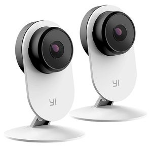 Yi 第三代 1080p AI 智能家庭室内安防摄像头 两只装