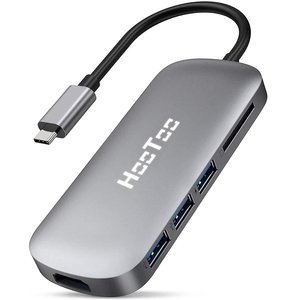 HooToo 6合1 USB-C接口拓展坞, MacBook系列小伙伴必备