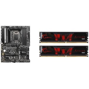 MSI Z590-A PRO 主板 + G.SKILL Aegis 32GB DDR4 2666 内存