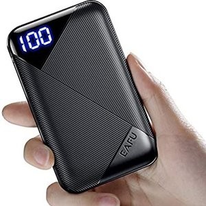 EAFU 6000mAh 双口充电宝 带手电筒