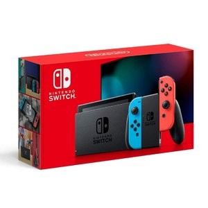 Nintendo Switch 32GB 续航增强版 红蓝，美亚自营