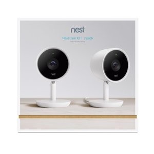 Google Nest Cam IQ 1080p 室内智能摄像头 2只装